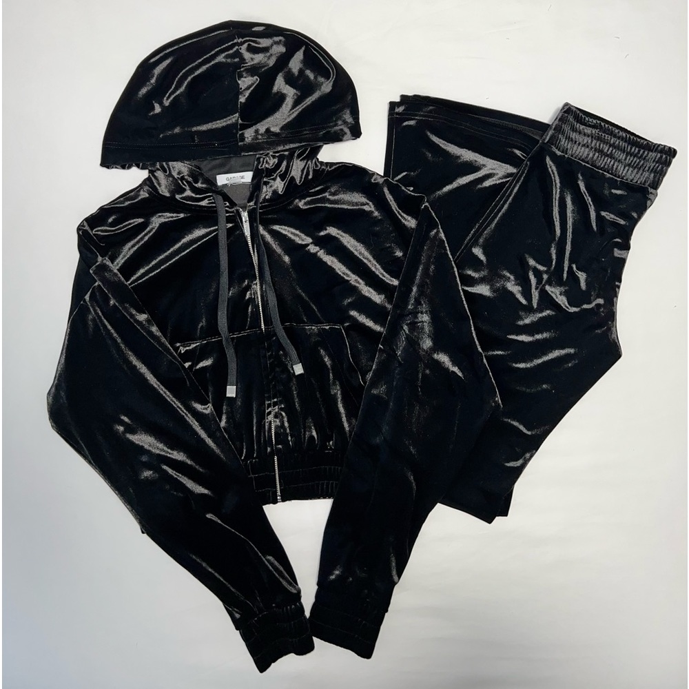 Garage Paris Velour Flare Sweater & Pants